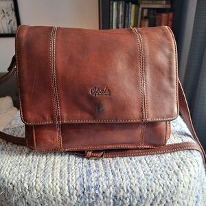 Brown Leather Opale Bag